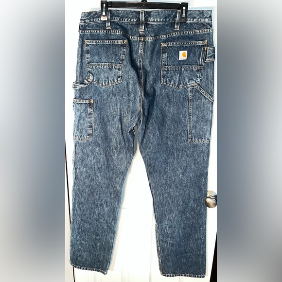 Carhartt Men's Rugged Flex Relaxed Fit Utility Double Front Jeans Size 38 x 34 - Picture 4 of 11